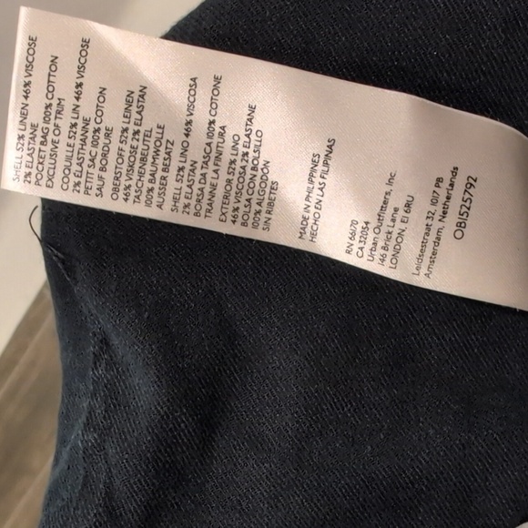 Anthropologie Maeve Navy High Rise A-line Shorts - Picture 10 of 10